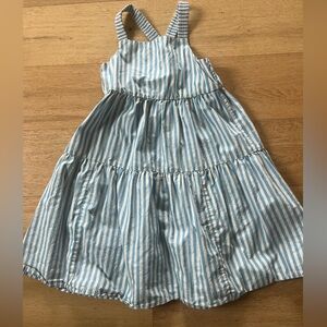 Crewcuts Blue and White Striped Dress